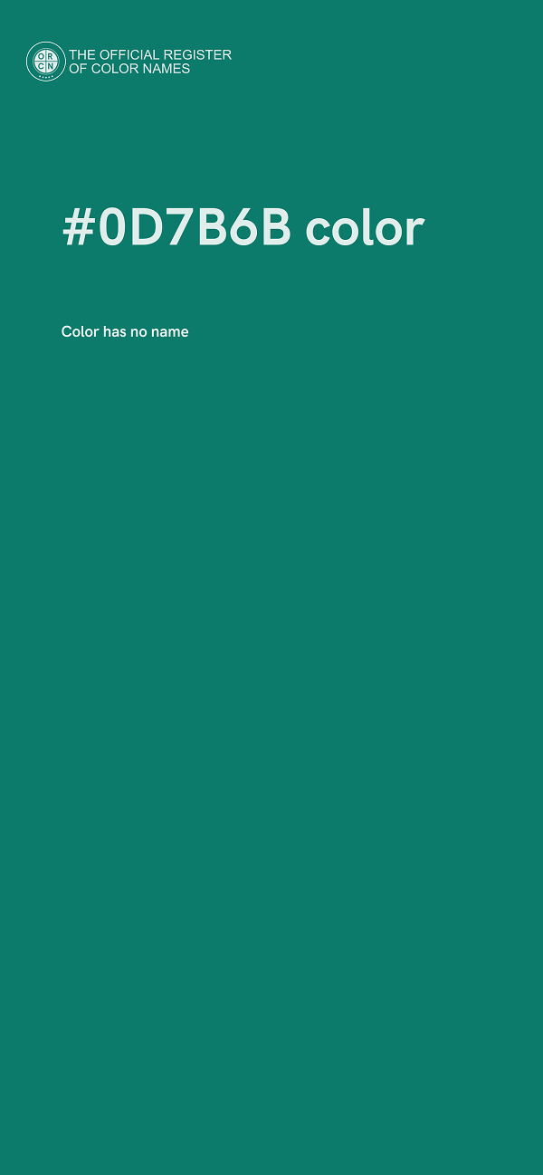 #0D7B6B color image