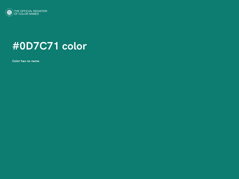 #0D7C71 color image