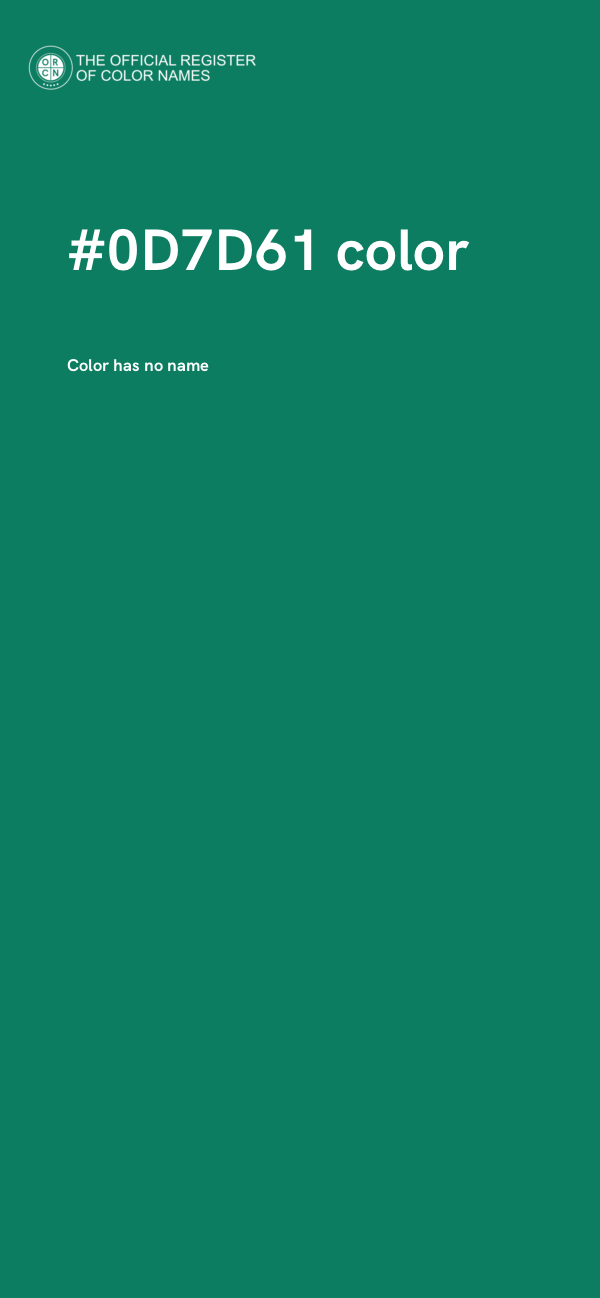 #0D7D61 color image