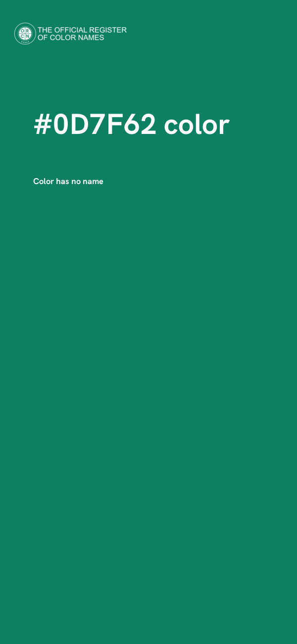 #0D7F62 color image