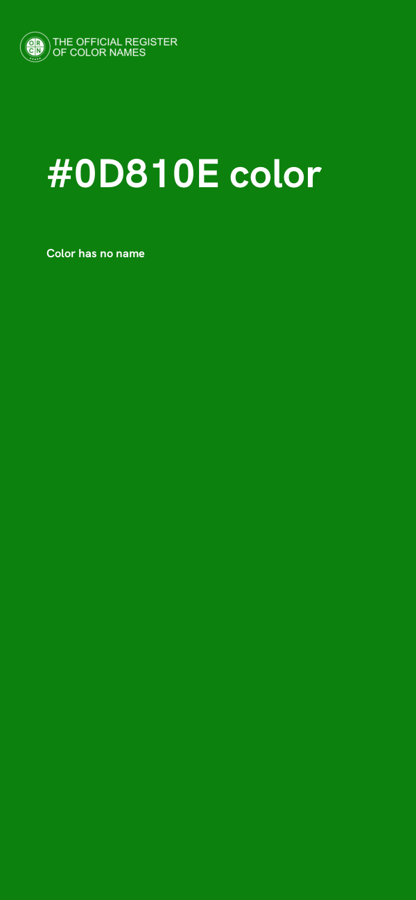 #0D810E color image