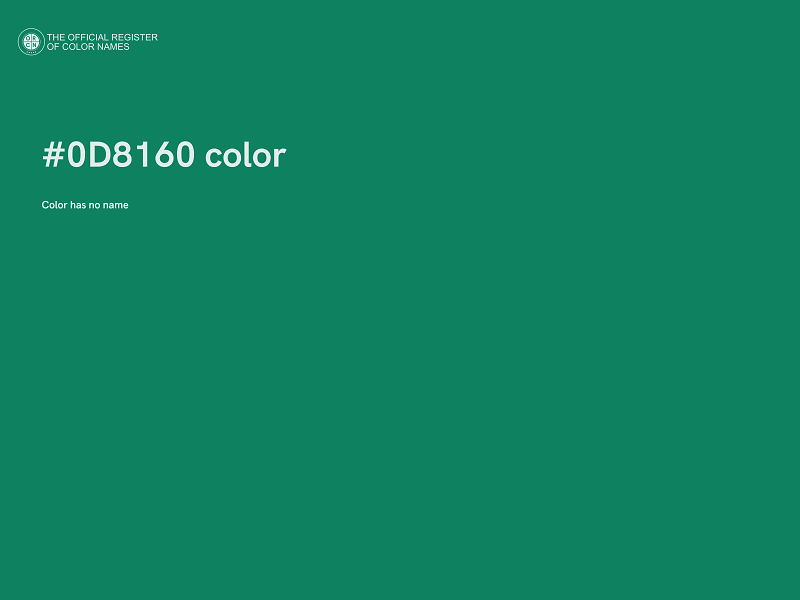 #0D8160 color image