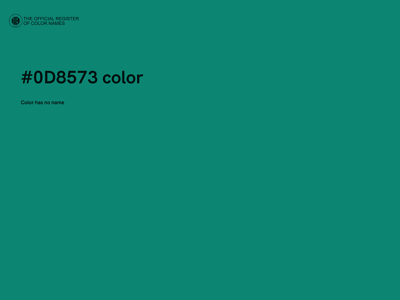 #0D8573 color image