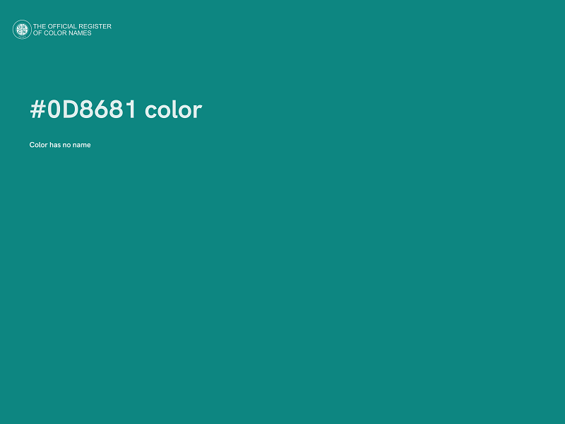 #0D8681 color image