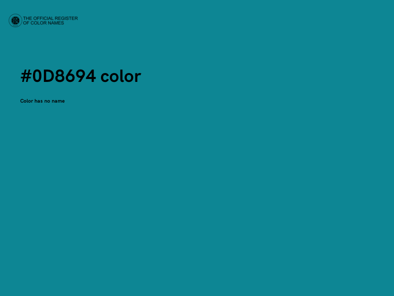 #0D8694 color image