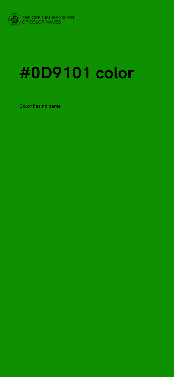 #0D9101 color image