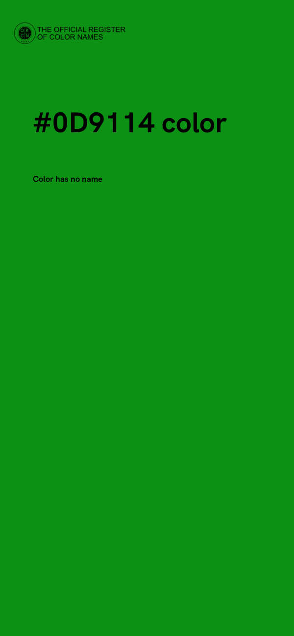 #0D9114 color image