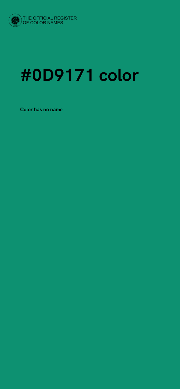 #0D9171 color image