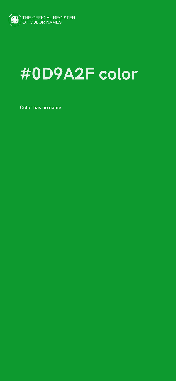 #0D9A2F color image