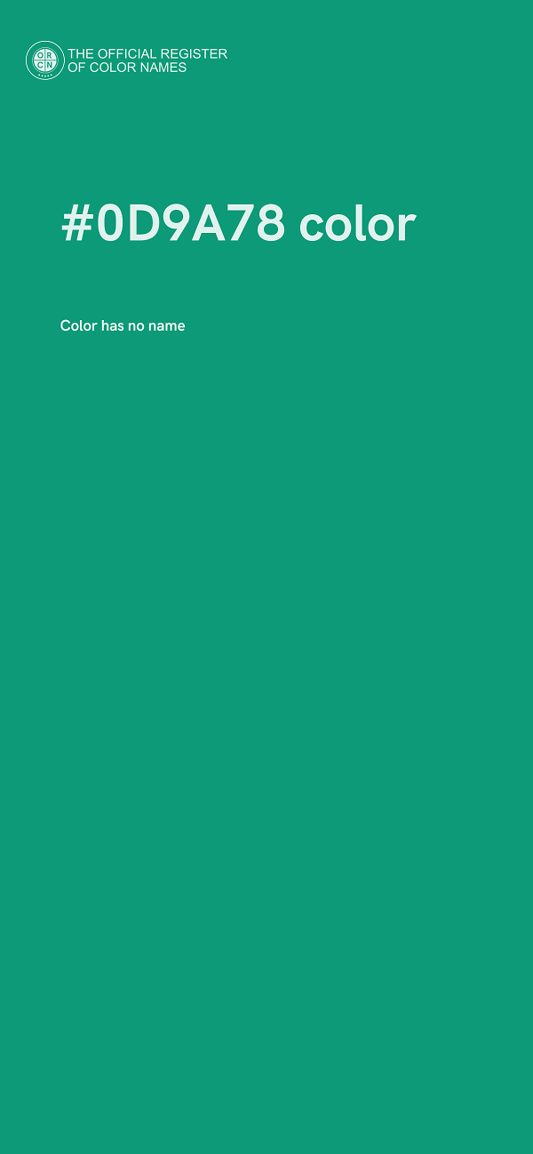 #0D9A78 color image