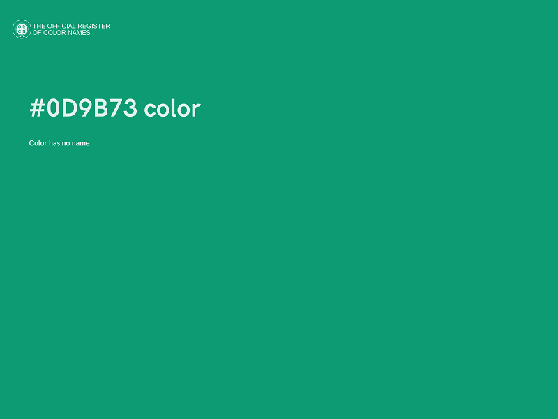 #0D9B73 color image
