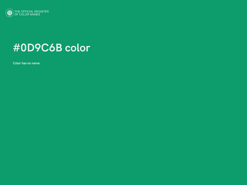 #0D9C6B color image