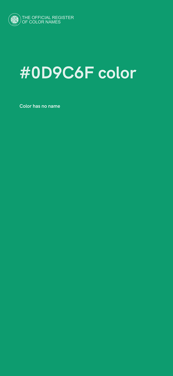 #0D9C6F color image