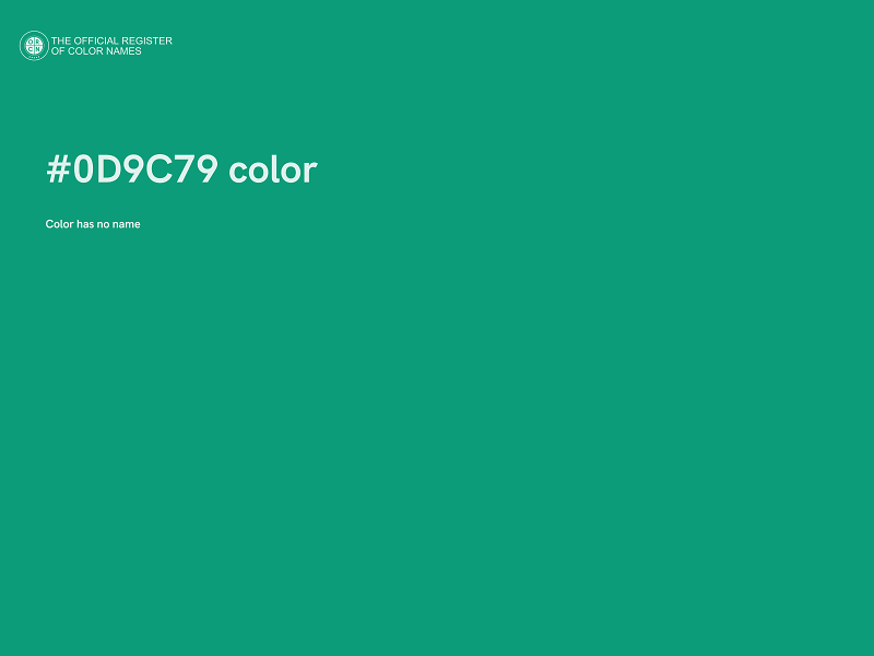 #0D9C79 color image