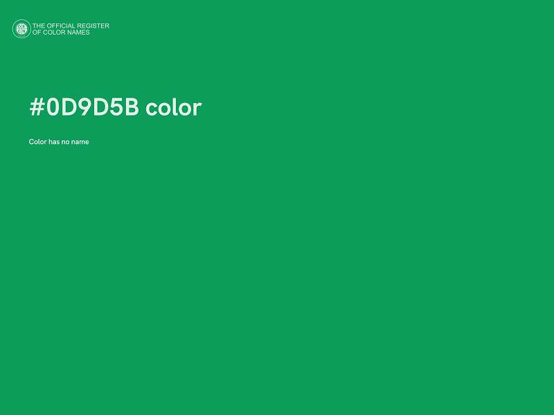 #0D9D5B color image
