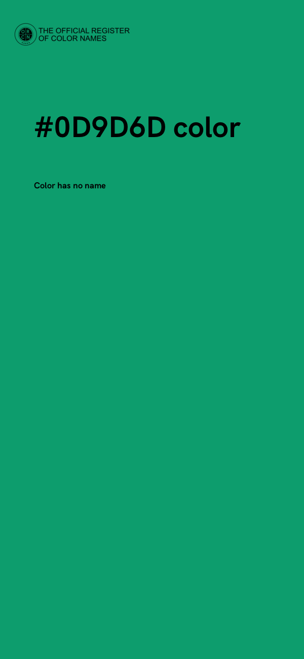 #0D9D6D color image