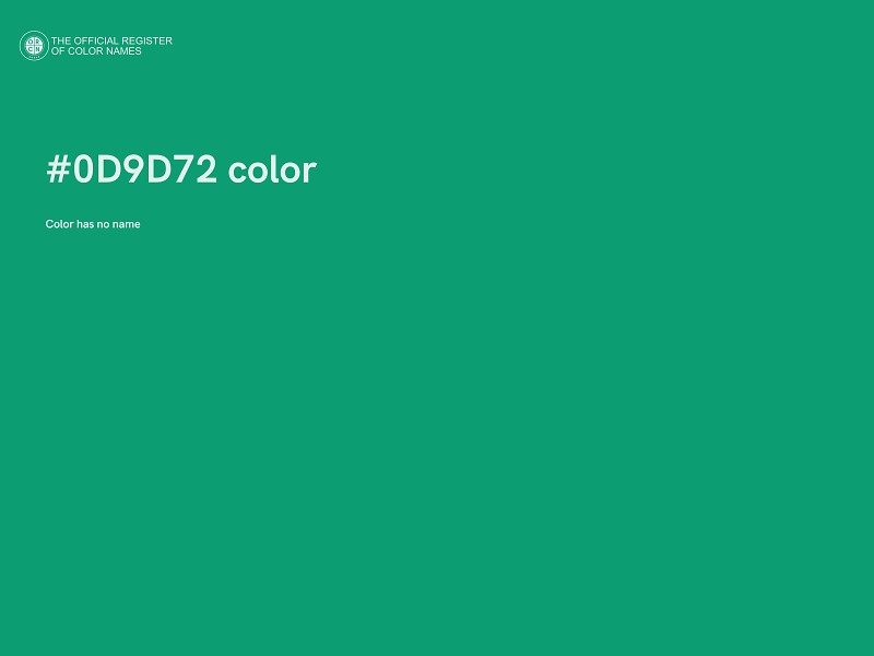 #0D9D72 color image