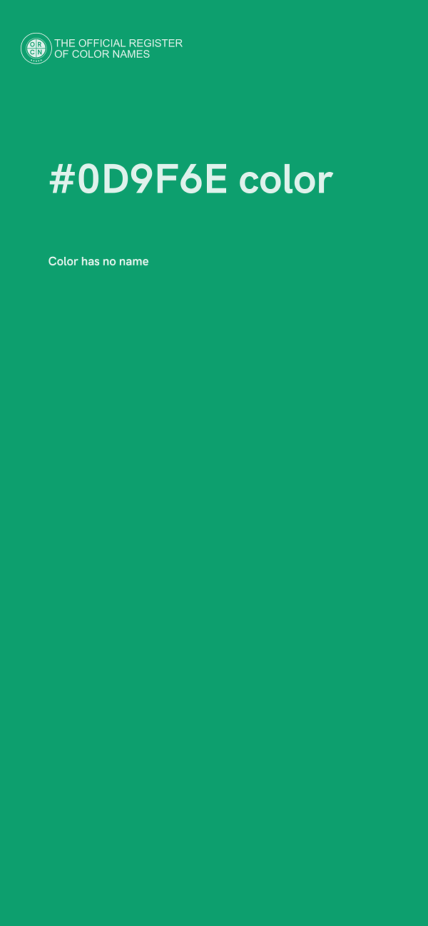 #0D9F6E color image
