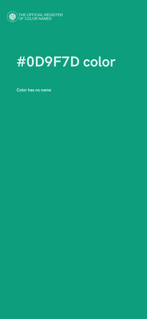 #0D9F7D color image