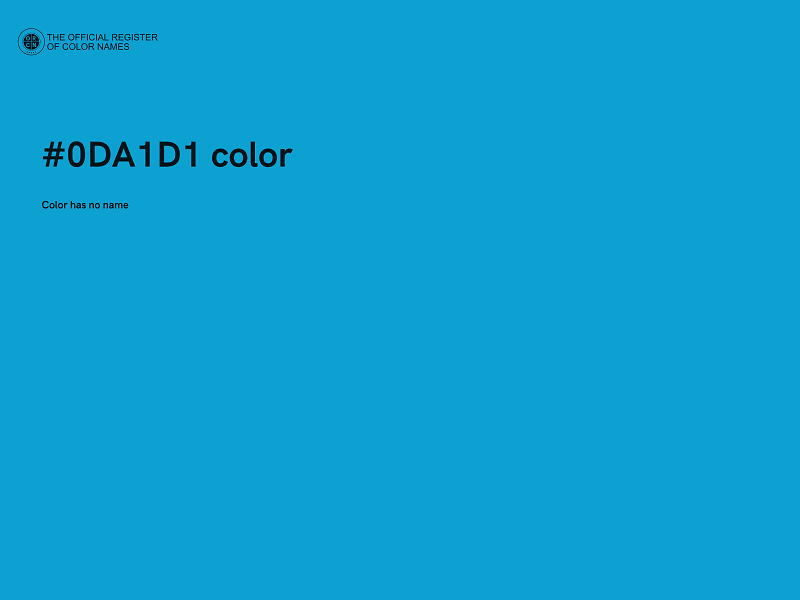 #0DA1D1 color image