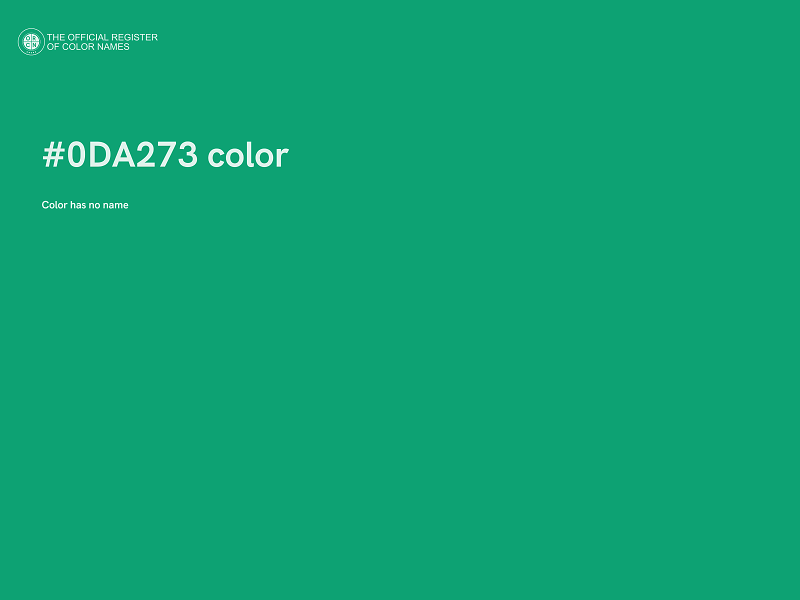 #0DA273 color image