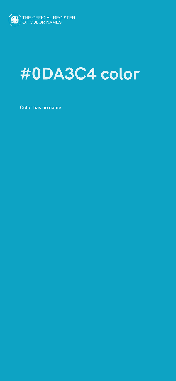 #0DA3C4 color image