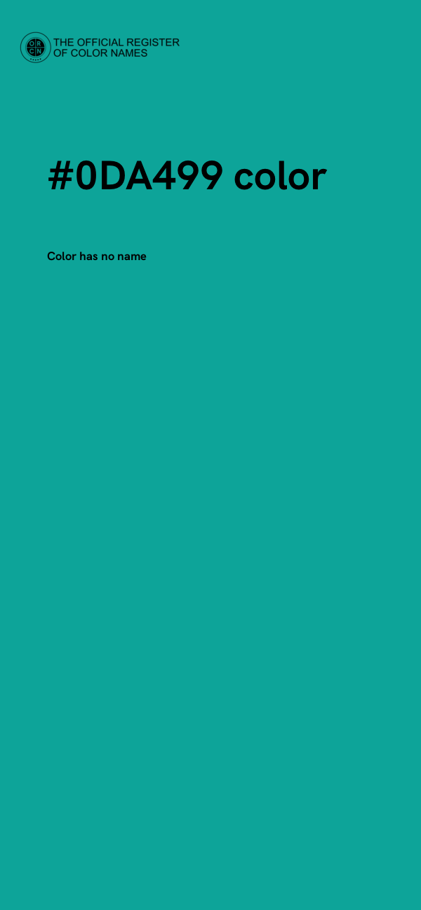 #0DA499 color image