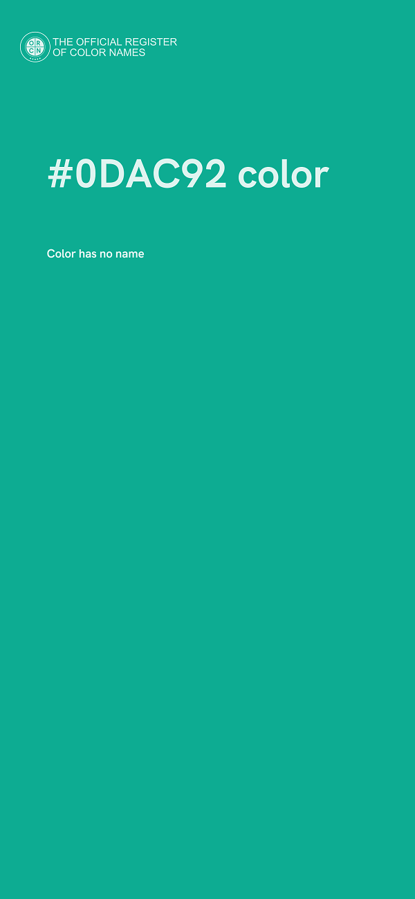 #0DAC92 color image