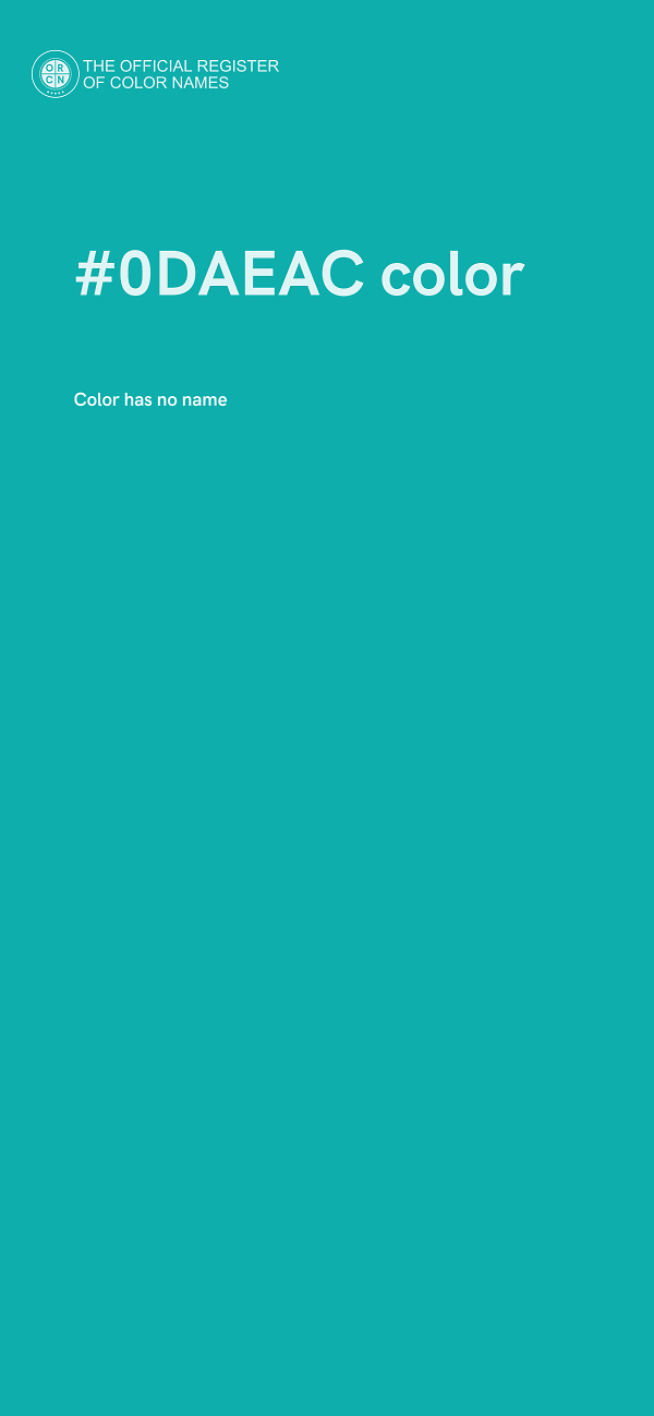 #0DAEAC color image