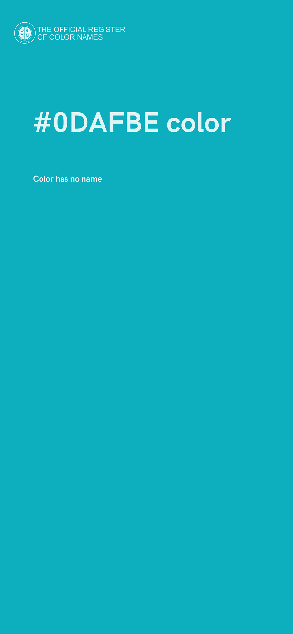 #0DAFBE color image