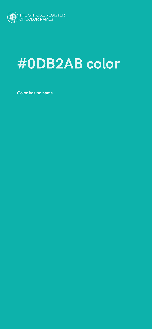#0DB2AB color image