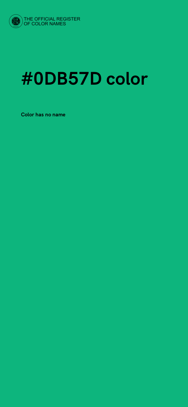 #0DB57D color image
