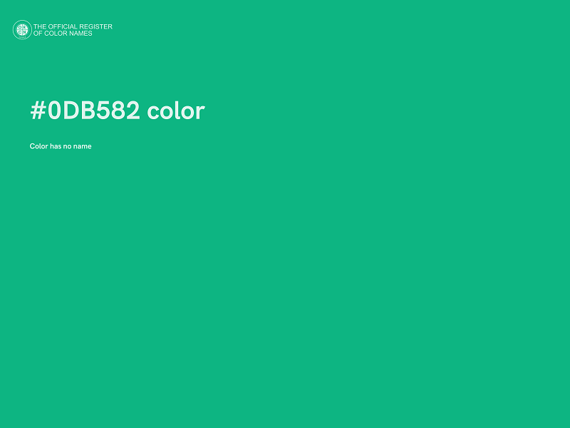 #0DB582 color image