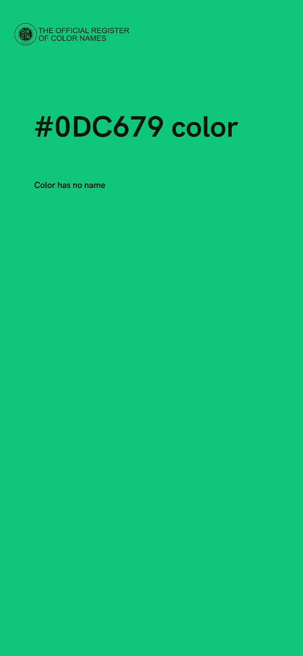 #0DC679 color image