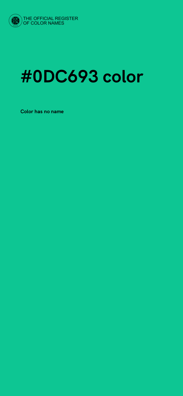 #0DC693 color image