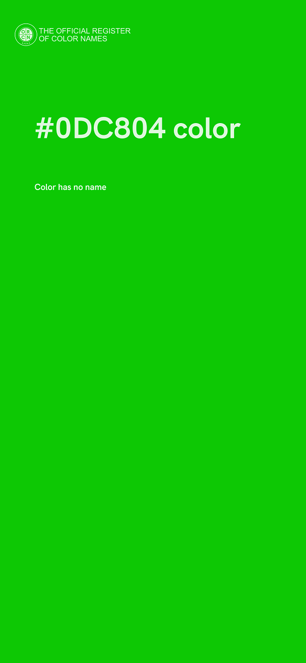 #0DC804 color image