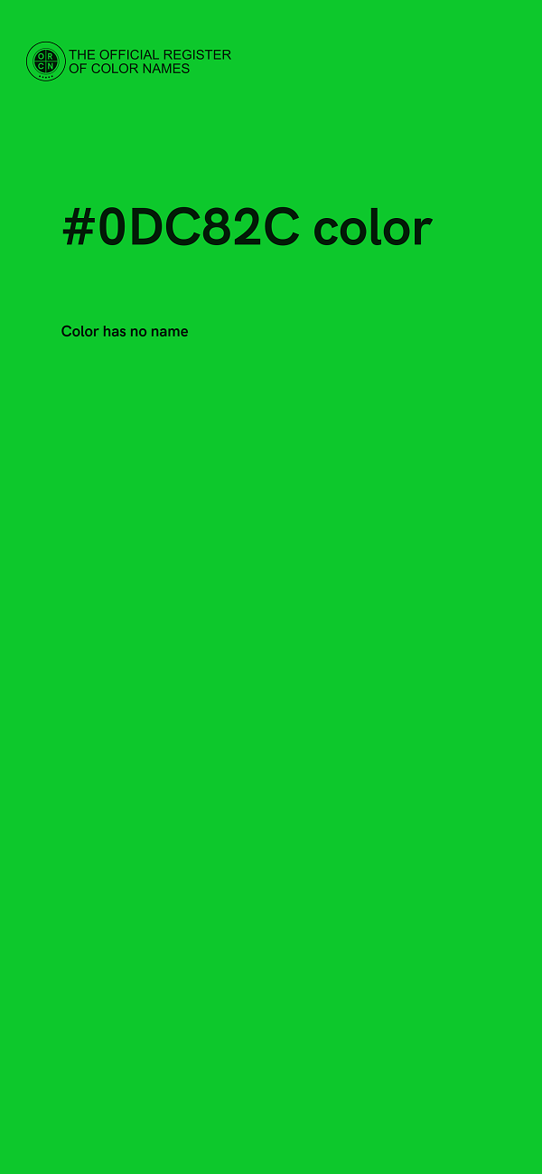 #0DC82C color image