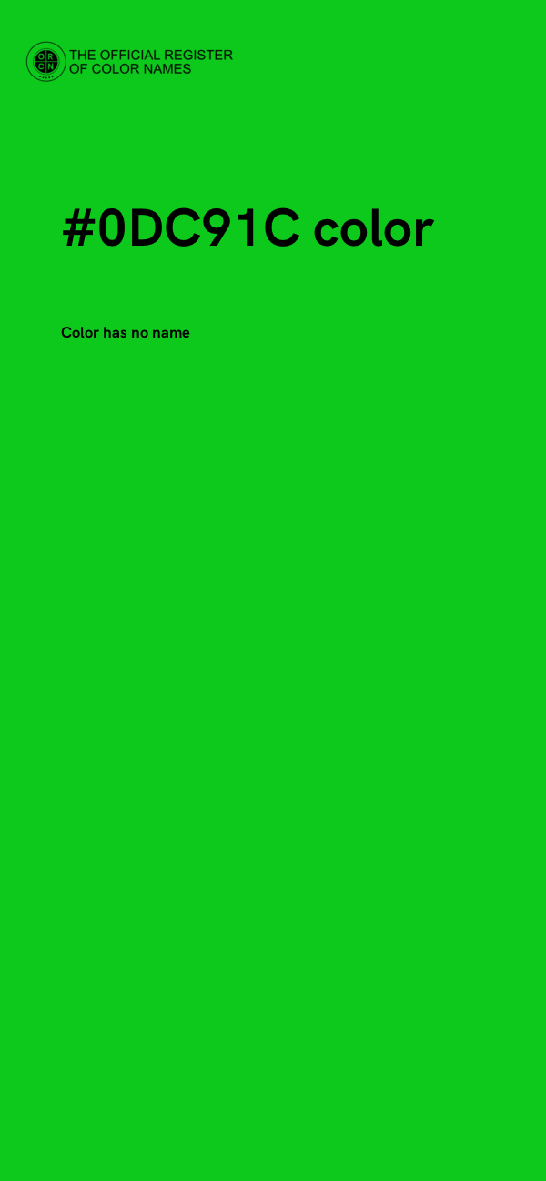 #0DC91C color image