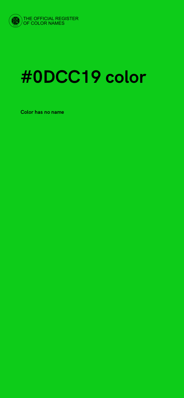#0DCC19 color image