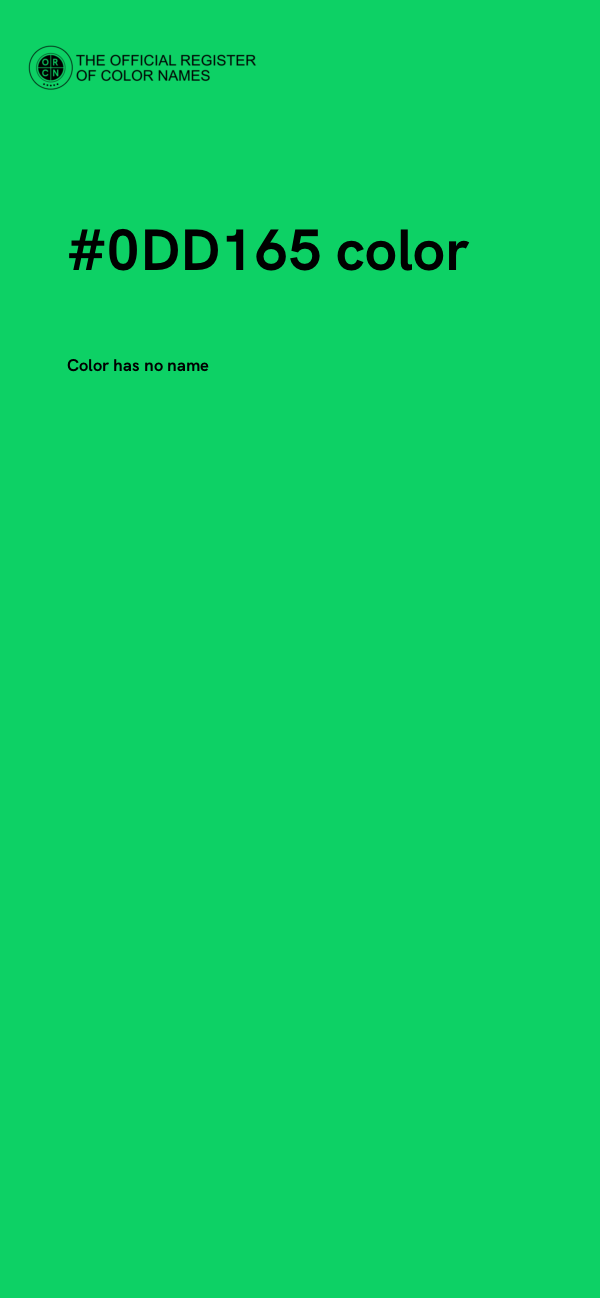 #0DD165 color image