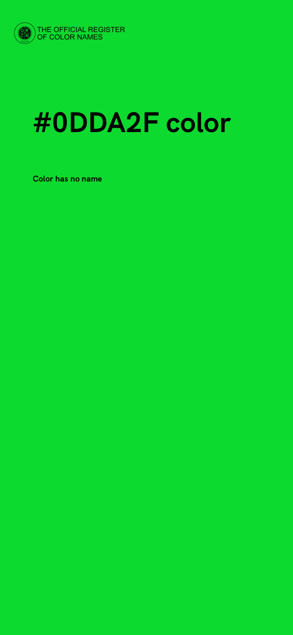 #0DDA2F color image