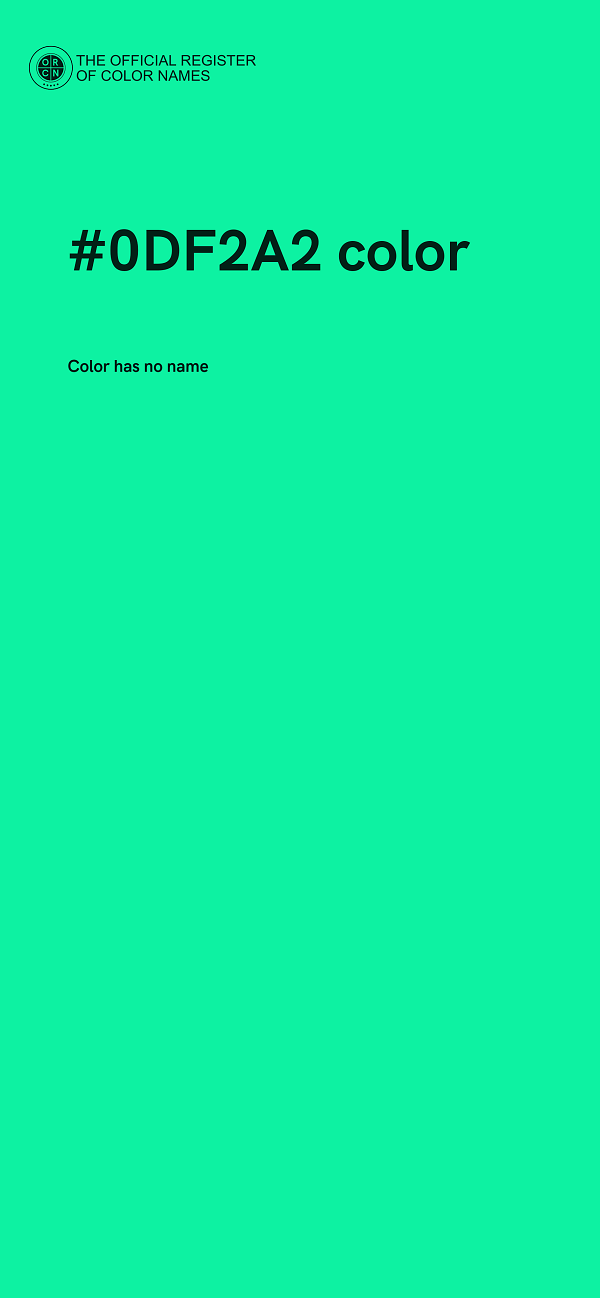 #0DF2A2 color image