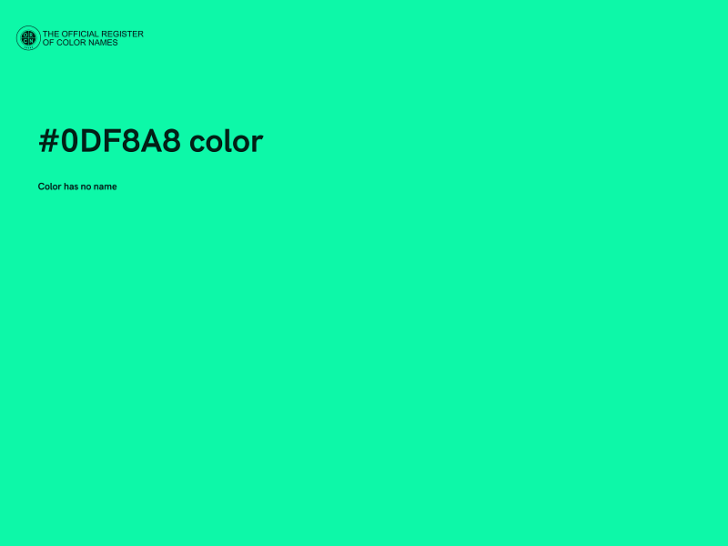 #0DF8A8 color image