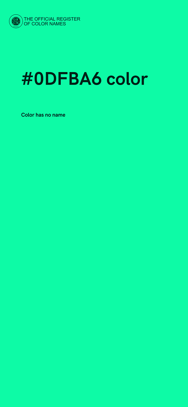 #0DFBA6 color image