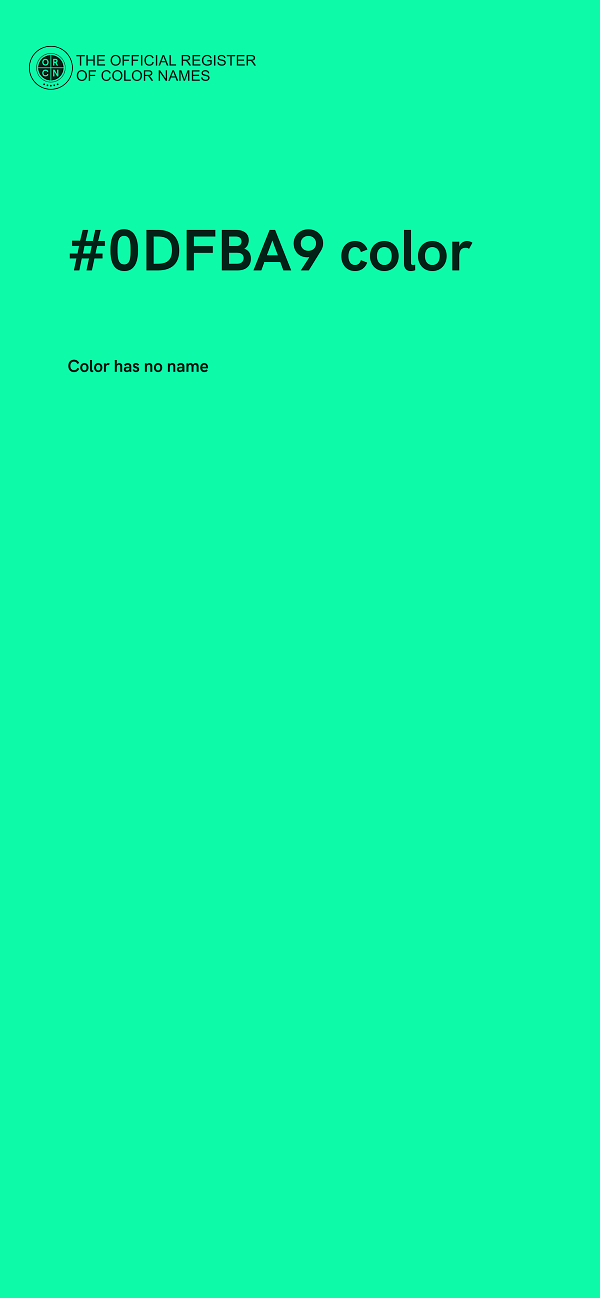 #0DFBA9 color image