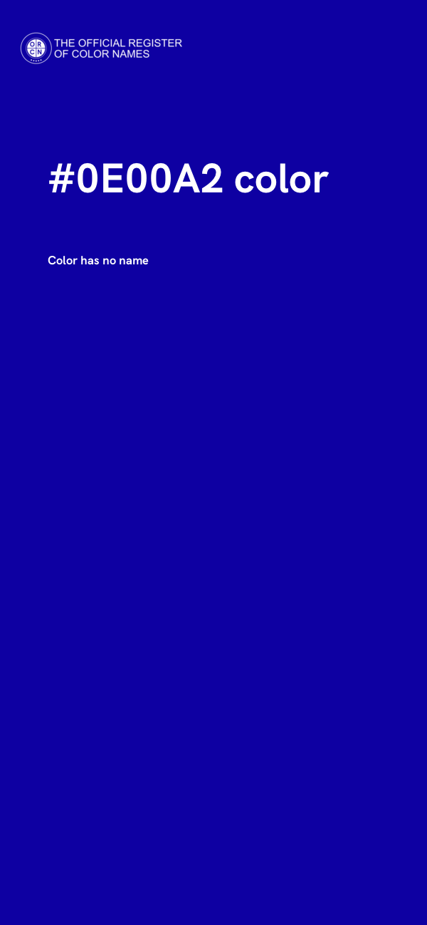 #0E00A2 color image