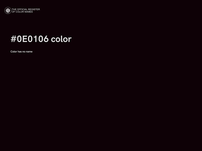 #0E0106 color image