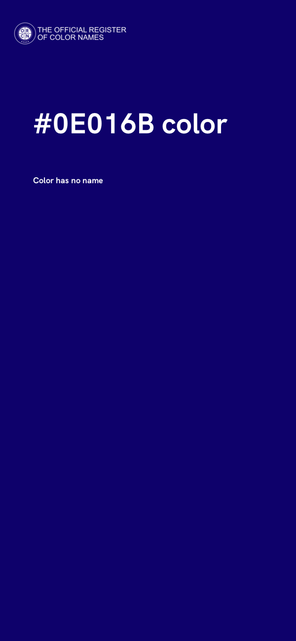 #0E016B color image