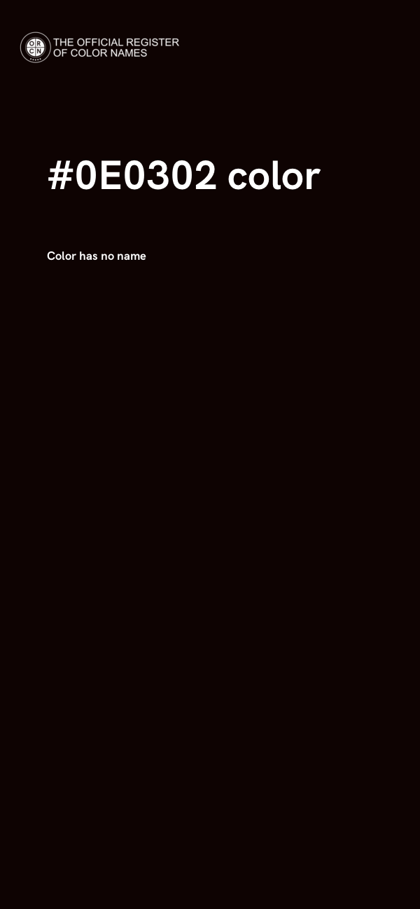 #0E0302 color image