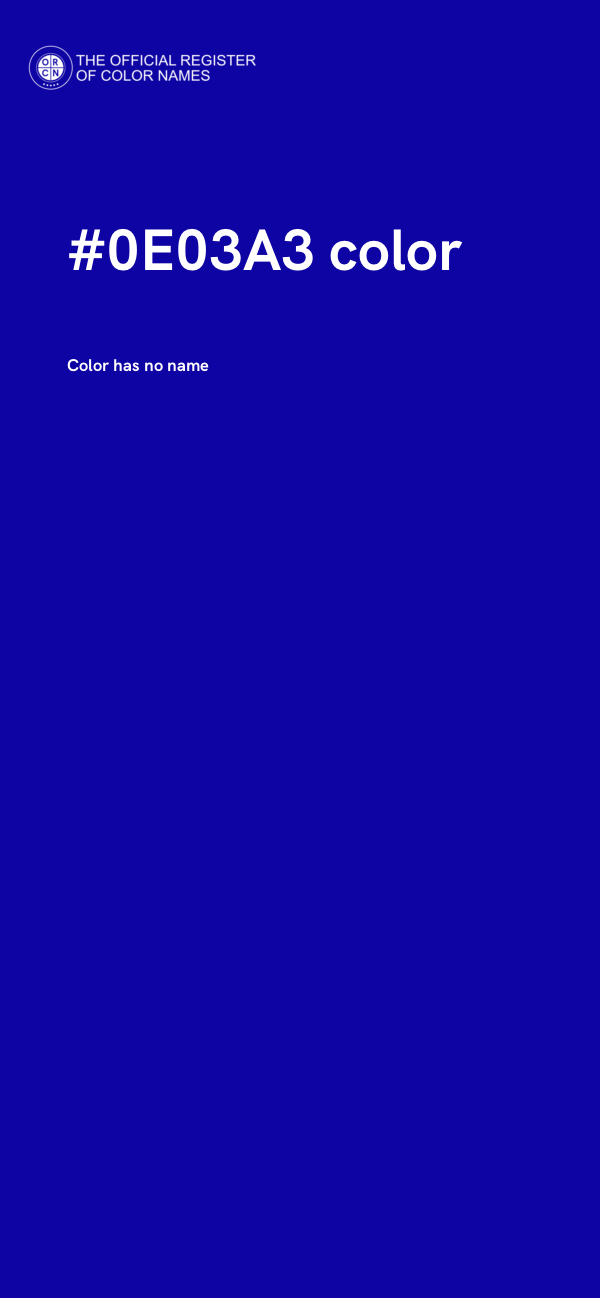 #0E03A3 color image